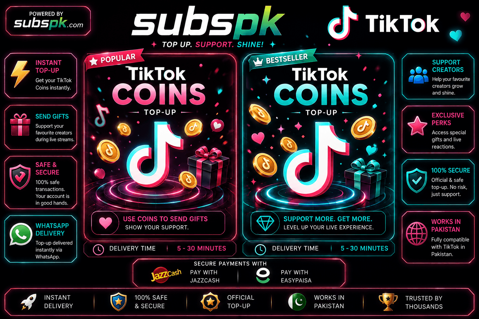 TikTok Coins 1000